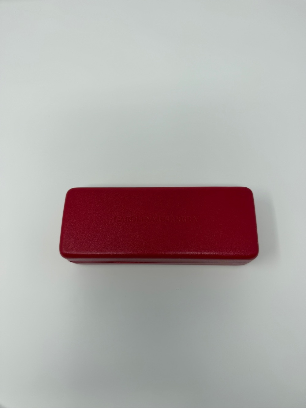 Red Leather Women's Sunglasses Accessory Case